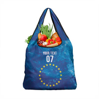Cape Verde Tubaroes Azuis Custom Grocery Bag Break The Waves - Wonder Print Shop