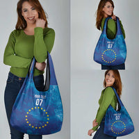 Cape Verde Tubaroes Azuis Custom Grocery Bag Break The Waves - Wonder Print Shop