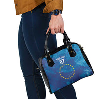 Cape Verde Tubaroes Azuis Custom Shoulder Handbag Break The Waves - Wonder Print Shop