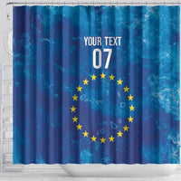 Cape Verde Tubaroes Azuis Custom Shower Curtain Break The Waves - Wonder Print Shop