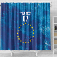 Cape Verde Tubaroes Azuis Custom Shower Curtain Break The Waves - Wonder Print Shop