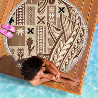 Samoa Tapa Beach Blanket Siapo Mix Tatau Patterns LT7 - Wonder Print Shop