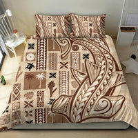 Samoa Tapa Bedding Set Siapo Mix Tatau Patterns LT7 - Wonder Print Shop