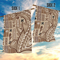 Samoa Tapa Garden Flag Siapo Mix Tatau Patterns - Wonder Print Shop