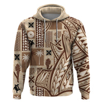 Samoa Tapa Hoodie Siapo Mix Tatau Patterns - Wonder Print Shop