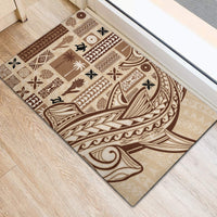 Samoa Tapa Rubber Doormat Siapo Mix Tatau Patterns - Wonder Print Shop