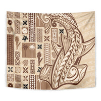 Samoa Tapa Tapestry Siapo Mix Tatau Patterns - Wonder Print Shop