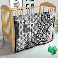 Samoa Tapa Quilt Siapo Mix Tatau Patterns - White - Wonder Print Shop