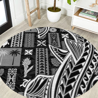 samoa-tapa-round-carpet-siapo-mix-tatau-patterns-black