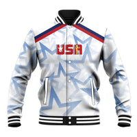 WC2026 USA Soccer Custom Baseball Jacket Rising Stars - Wonder Print Shop