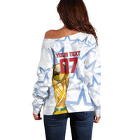WC2026 USA Soccer Custom Off Shoulder Sweater Rising Stars - Wonder Print Shop