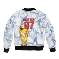 WC2026 USA Soccer Custom Sleeve Zip Bomber Jacket Rising Stars - Wonder Print Shop