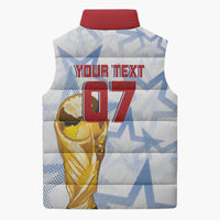 WC2026 USA Soccer Custom Sleeveless Puffer Jacket Rising Stars - Wonder Print Shop