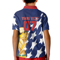 USA Soccer Custom Vintage 1994 Inspired Kid Polo Shirt - Wonder Print Shop