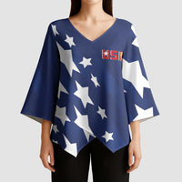 USA Soccer Custom Vintage 1994 Inspired Kimono Sleeve Blouse - Wonder Print Shop