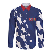USA Soccer Custom Vintage 1994 Inspired Long Sleeve Button Shirt - Wonder Print Shop