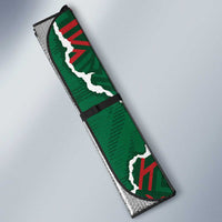 Morocco Football Auto Sun Shade Grunge Motifs