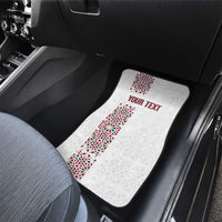 Morocco Atlas Lions Personalized Car Mats Arabesque Inspired Pattern