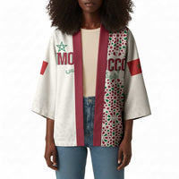 Morocco Atlas Lions Personalized Kimono Arabesque Inspired Pattern
