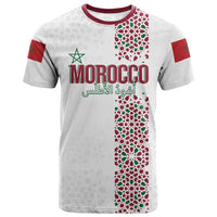 Morocco Atlas Lions Personalized T shirt Arabesque Inspired Pattern