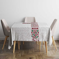 Morocco Atlas Lions Tablecloth Arabesque Inspired Pattern