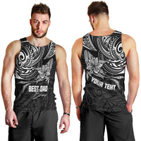 personalised-fathers-day-polynesian-men-tank-top-best-dad-ever-black