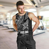 personalised-fathers-day-polynesian-men-tank-top-best-dad-ever-black