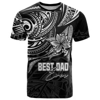 Personalised Father's Day Polynesian T Shirt Best Dad Ever - Black - Wonder Print Shop