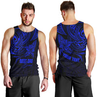 personalised-fathers-day-polynesian-men-tank-top-best-dad-ever-blue