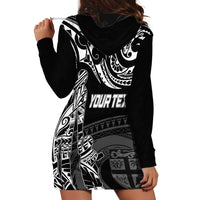 Personalised Father's Day Fiji Hoodie Dress Polynesian Dad & Kid - Wonder Print Shop