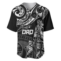 Personalised Father's Day Guam Baseball Jersey Polynesian Dad & Kid LT7 - Wonder Print Shop