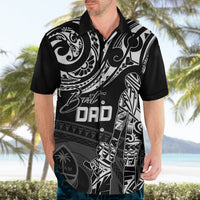 Personalised Father's Day Guam Hawaiian Shirt Polynesian Dad & Kid - Wonder Print Shop