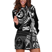 Personalised Father's Day Guam Hoodie Dress Polynesian Dad & Kid - Wonder Print Shop