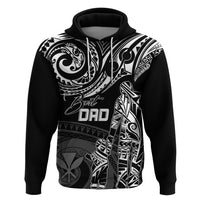 Personalised Father's Day Kanaka Hawaii Hoodie Polynesian Dad & Kid - Wonder Print Shop
