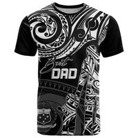 Personalised Father's Day Samoa T Shirt Polynesian Dad & Kid - Wonder Print Shop