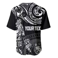 Personalised Father's Day Tonga Baseball Jersey Polynesian Dad & Kid LT7 - Wonder Print Shop