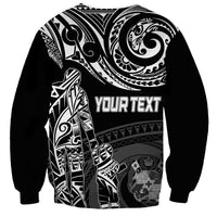 Personalised Father's Day Tonga Sweatshirt Polynesian Dad & Kid - Wonder Print Shop