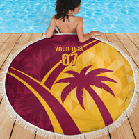 West Indies Cricket World Cup 2024 Beach Blanket Tropical Style LT7 - Wonder Print Shop