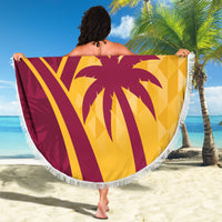 West Indies Cricket World Cup 2024 Beach Blanket Tropical Style LT7 - Wonder Print Shop