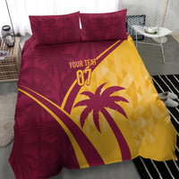 West Indies Cricket World Cup 2024 Bedding Set Tropical Style LT7 - Wonder Print Shop