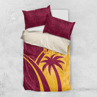 West Indies Cricket World Cup 2024 Bedding Set Tropical Style LT7 - Wonder Print Shop