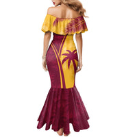 West Indies Cricket World Cup 2024 Mermaid Dress Tropical Style - Wonder Print Shop