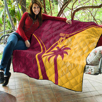 West Indies Cricket World Cup 2024 Quilt Tropical Style - Wonder Print Shop