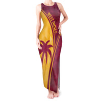West Indies Cricket World Cup 2024 Tank Maxi Dress Tropical Style - Wonder Print Shop
