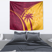West Indies Cricket World Cup 2024 Tapestry Tropical Style - Wonder Print Shop