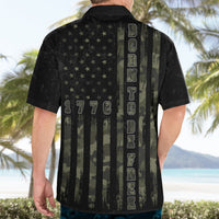 USA Bald Eagle Freedom Tour 1776 Born To Be Free Hawaiian Shirt Camouflage Style - Wonder Print Shop
