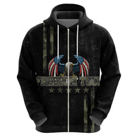 USA Bald Eagle Freedom Tour 1776 Born To Be Free Hoodie Camouflage Style - Wonder Print Shop