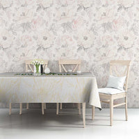 South Africa Cricket Champion Tablecloth Gold Proteas - All White - Wonder Print Shop