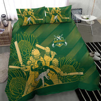 South Africa Cricket Champion Bedding Set Proteas Rock The World - Wonder Print Shop