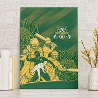 South Africa Cricket Champion Canvas Wall Art Proteas Rock The World - Wonder Print Shop